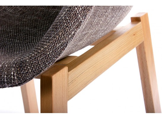 Кресло Hee Welling textile коричневое в Ростове-на-Дону