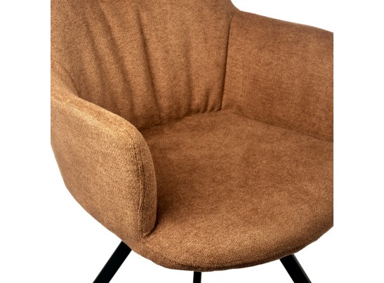 Стул Grant терракотовый шенил на поворотном механизме в Ростове-на-Дону