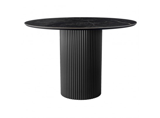 Стол Aura D110, керамогранит Wacom, чёрный в Ростове-на-Дону