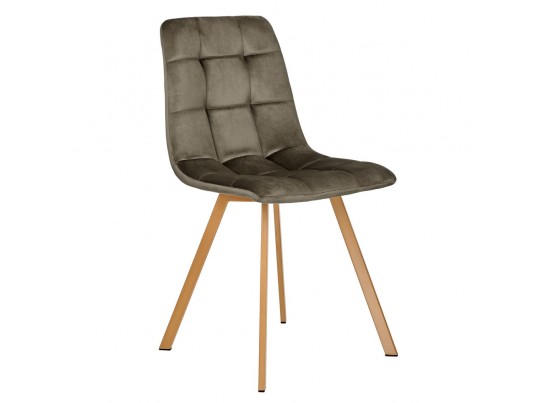 Комплект из 2-х стульев Easy тёмно-коричневый с ножками под дерево в Ростове-на-Дону