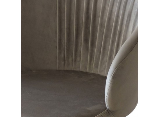 Стул Verona Round вращающийся табачно-серый в Ростове-на-Дону