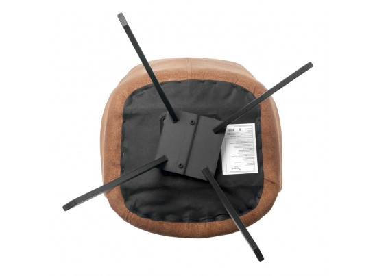 Стул Grant терракотовый шенил на поворотном механизме в Ростове-на-Дону