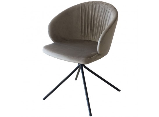 Стул Verona Round вращающийся табачно-серый в Ростове-на-Дону