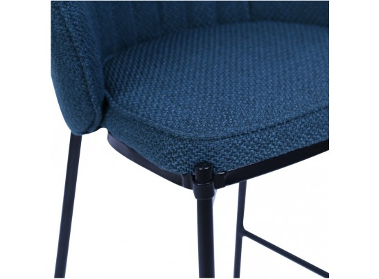 Стул барный Milan темно-синий в Ростове-на-Дону