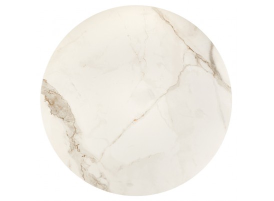 Стол Korfu диам.100см, керамогранит светлый мрамор в Ростове-на-Дону