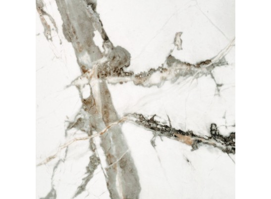 Стол Yoda диам.100см, керамогранит белый мрамор в Ростове-на-Дону