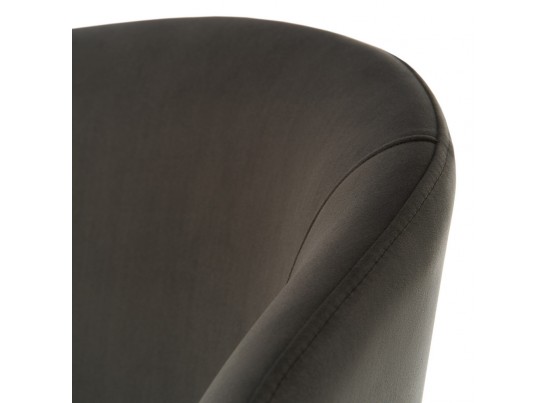 Стул-полукресло Emil графит с золотыми ножками в Ростове-на-Дону