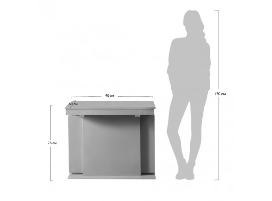 Стол раздвижной LUNGO белый в Ростове-на-Дону