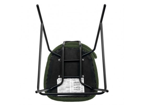 Стул полубарный Ant букле зеленый в Ростове-на-Дону