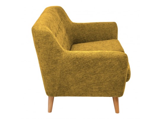Диван Picasso двухместный горчичный, шенилл в Ростове-на-Дону