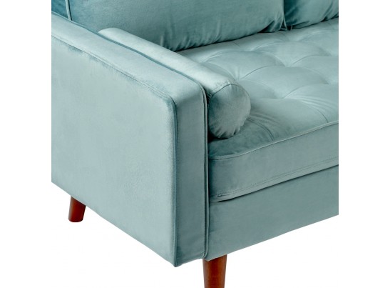 Диван Scott двухместный серо-голубой в Ростове-на-Дону