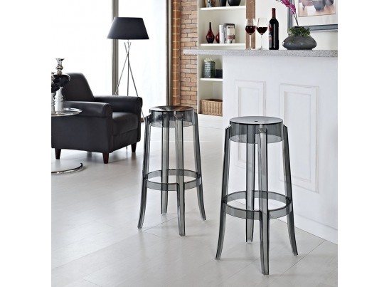 Стул барный Charles Ghost серый в Ростове-на-Дону