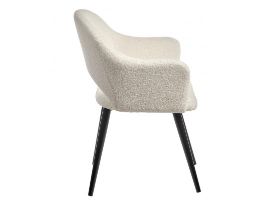 Стул Bruno белый, искусственный мех в Ростове-на-Дону