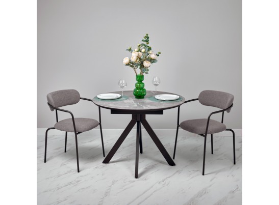 Комплект из 2-х стульев Ant букле серый в Ростове-на-Дону