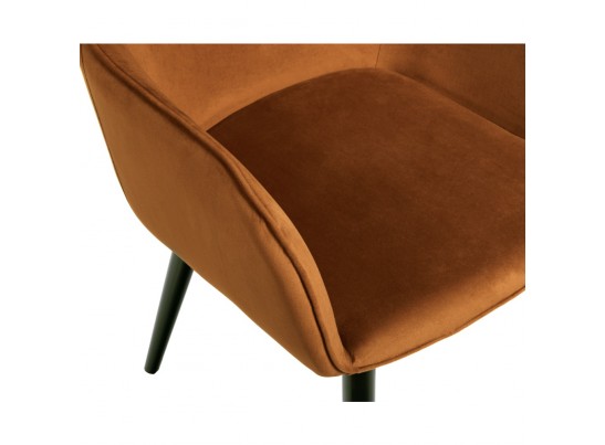 Стул Frida терракотовый велюр в Ростове-на-Дону