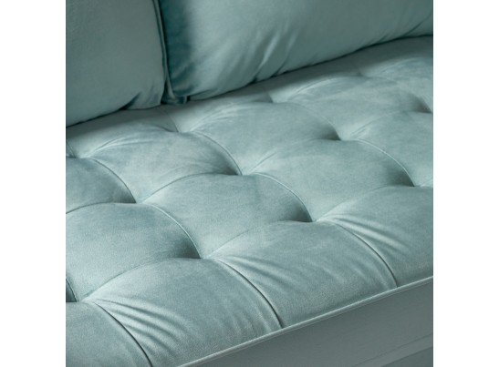 Диван Scott двухместный серо-голубой в Ростове-на-Дону