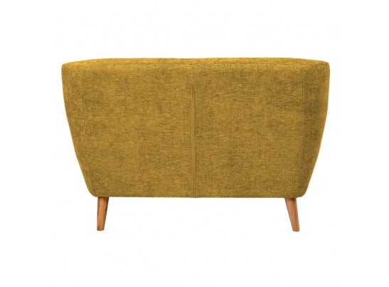 Диван Picasso двухместный горчичный, шенилл в Ростове-на-Дону