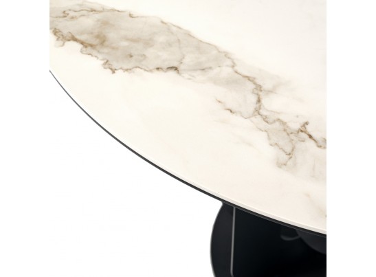 Стол Korfu диам.100см, керамогранит светлый мрамор в Ростове-на-Дону