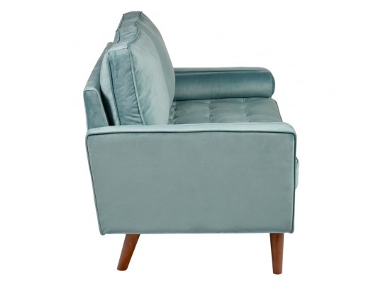 Диван Scott двухместный серо-голубой в Ростове-на-Дону