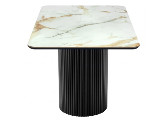 Стол Festa 140x85x77см, керамогранит Calacatte gold в Ростове-на-Дону