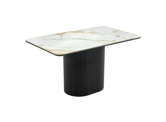 Стол Festa 140x85x77см, керамогранит Calacatte gold в Ростове-на-Дону