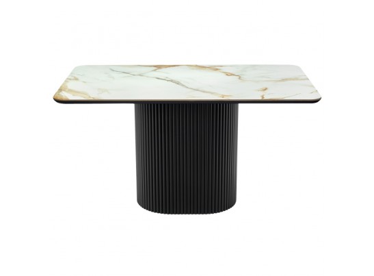 Стол Festa 140x85x77см, керамогранит Calacatte gold в Ростове-на-Дону