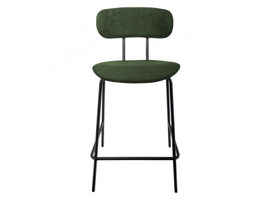 Стул полубарный Ant букле зеленый в Ростове-на-Дону
