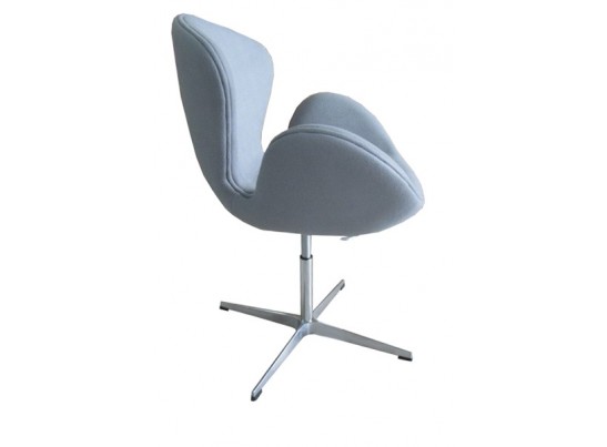 Кресло SWAN CHAIR светло-серый кашемир в Ростове-на-Дону