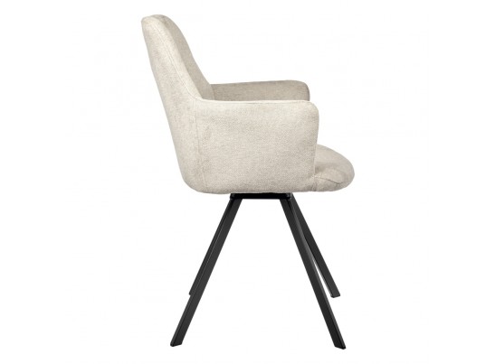 Комплект из 2-х стульев Grant латте шенилл на поворотном механизме в Ростове-на-Дону