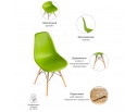Стул Eames зелёный в Ростове-на-Дону