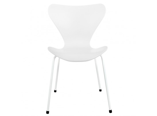Стул Seven белый с белыми ножками в Ростове-на-Дону