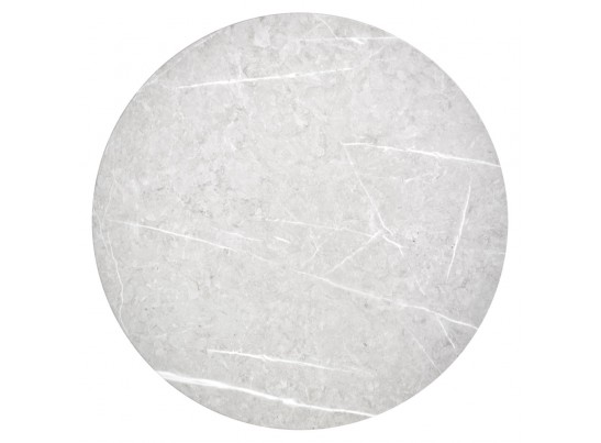 Набор кофейных столиков Tango светло-серый мрамор с чёрными ножками, 2шт в Ростове-на-Дону