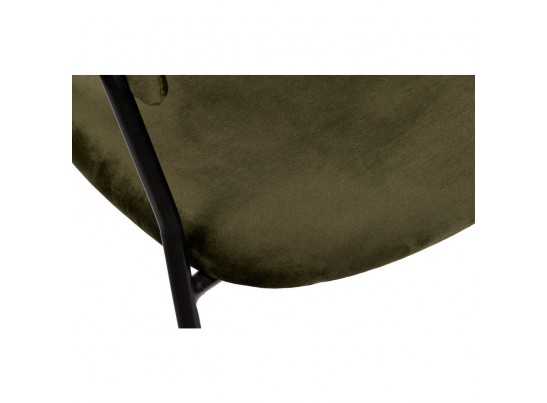 Стул Turin зеленый с чёрными ножками в Ростове-на-Дону