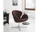 Кресло SWAN CHAIR коричневый кашемир в Ростове-на-Дону