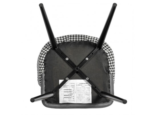 Стул Paola тёмно-серый с жаккардом в Ростове-на-Дону