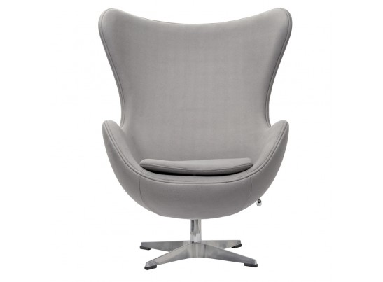 Кресло EGG CHAIR светло-серый кашемир в Ростове-на-Дону