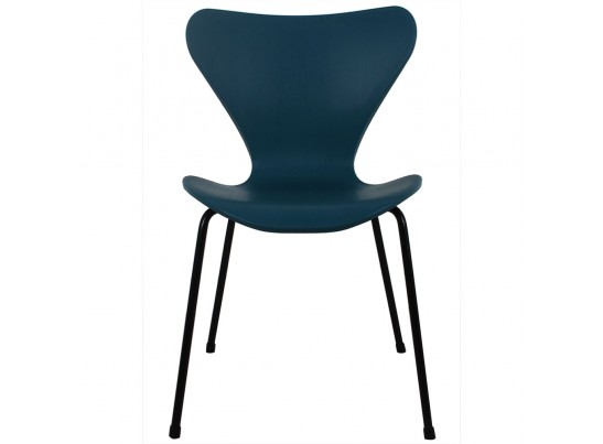 Стул Seven голубой с чёрными ножками в Ростове-на-Дону