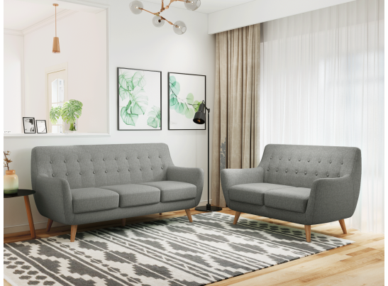 Диван Picasso трехместный серый в Ростове-на-Дону Диван Picasso трехместный серый в Ростове-на-Дону