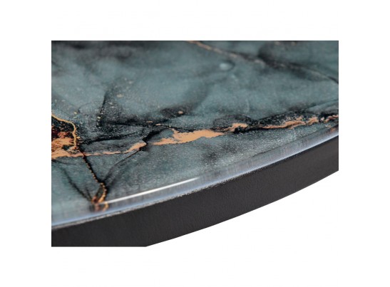 Набор кофейных столиков Tango космический с чёрными ножками, 2шт в Ростове-на-Дону