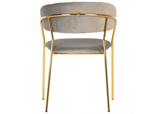 Комплект из 4-х стульев Turin латте с золотыми ножками в Ростове-на-Дону