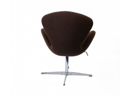 Кресло SWAN CHAIR коричневый кашемир в Ростове-на-Дону