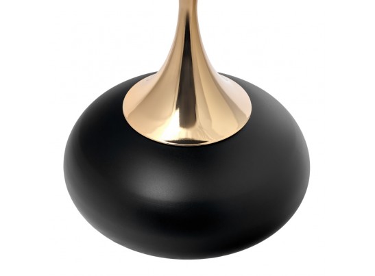 Кофейный столик Angel диам.40см x 55см, чёрный, металл в Ростове-на-Дону