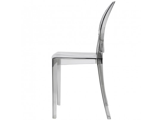 Стул Victoria Ghost прозрачный серый в Ростове-на-Дону