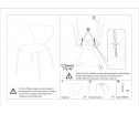 Комплект из 2-х стульев Seven Style горчичный велюр с чёрными ножками в Ростове-на-Дону