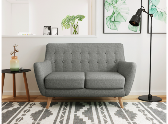 Диван Picasso двухместный серый в Ростове-на-Дону