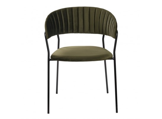 Стул Turin зеленый с чёрными ножками в Ростове-на-Дону