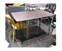 Стол Solution 120x80х75,5см, серый мрамор в Ростове-на-Дону