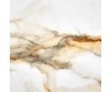 Стол Aura D110, керамогранит Calacatte gold мрамор, чёрный в Ростове-на-Дону