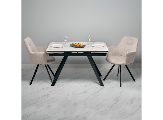 Комплект из 2-х стульев Grant латте шенилл на поворотном механизме в Ростове-на-Дону