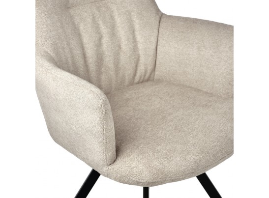 Комплект из 2-х стульев Grant латте шенилл на поворотном механизме в Ростове-на-Дону